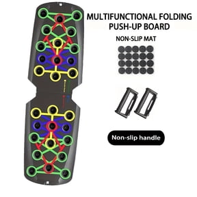 Adjustable Push Up Board, Multifunctional Home/Gym Equipment for Chest Training, Strength & Stability, Lightweight Durable Frame with Stable Base for Push/Pull/Dips