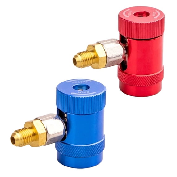 Adjustable R134a Adapters and AC Hose Fittings, R134a Quick Coupler ...
