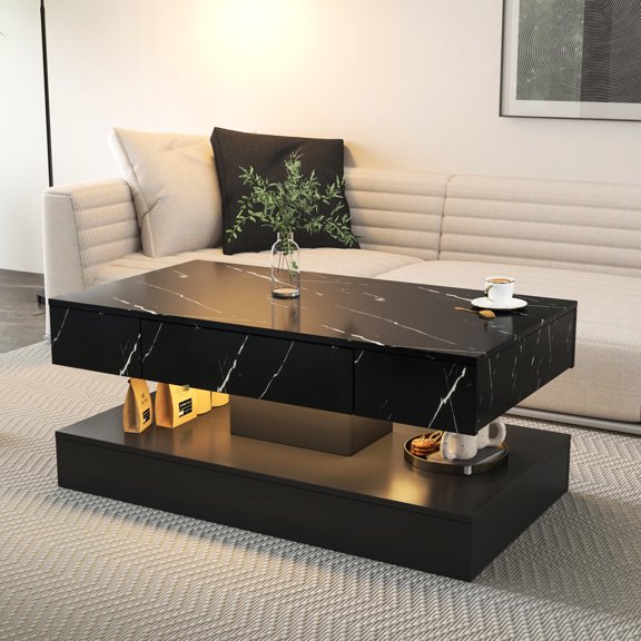 Adjustable RGB LED on Table / For Various Room Decor / Durable Particle Board