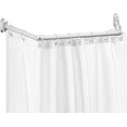 thumbnail image 1 of Adjustable RV Shower Curtain Rod, 35-42 Inch Aluminum Hinged Extendable Shower Rod for Camper, Bathroom, or Fitting Room, Drill Installation Required, 1 of 7
