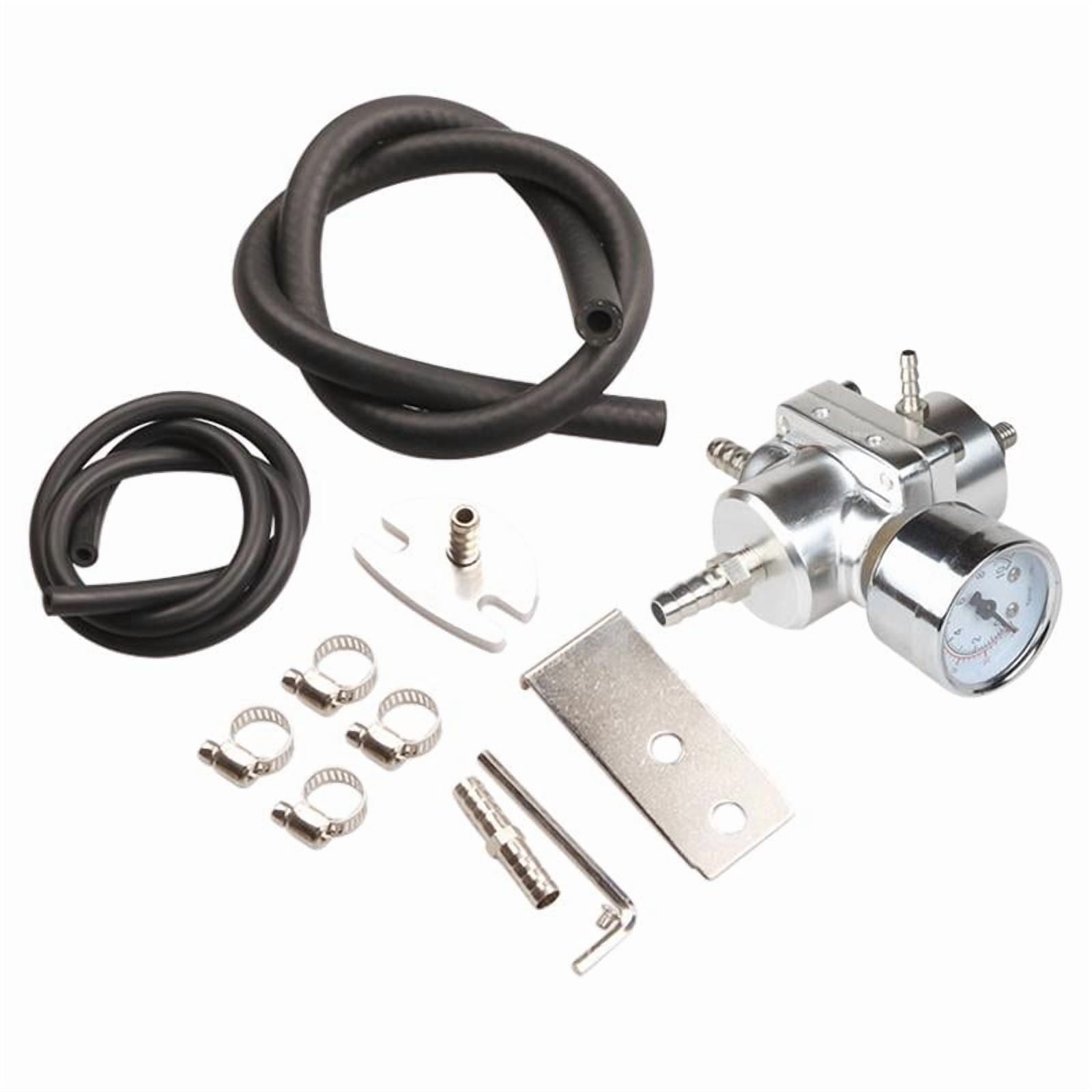 Adjustable Racing Fuel Pressure Regulator With Gauge Fuel Supercharger ...