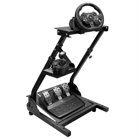 Cxforste Adjustable Racing Steering Wheel Stand for Atari