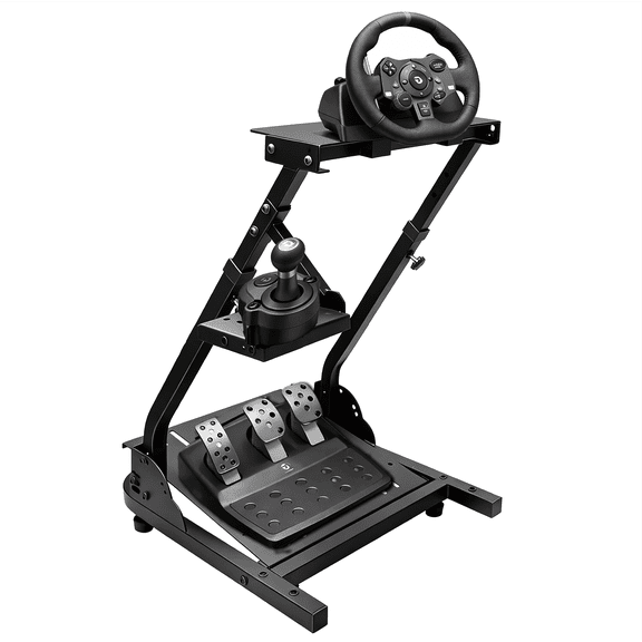 Cxforste Adjustable Racing Steering Wheel Stand for Atari