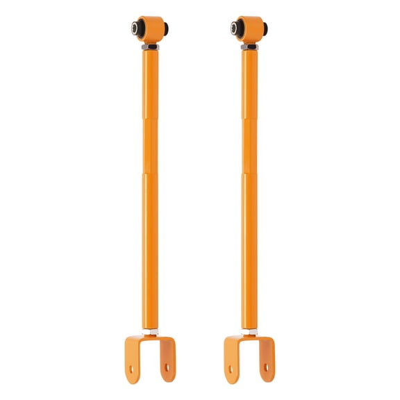 Adjustable Rear Lower Control Arms Pair for BMW E36/E46/E83/E85/E86 - OEM Fit - Gold Finish - +3.0/-1.0 Degrees Camber - SKU: 32813174