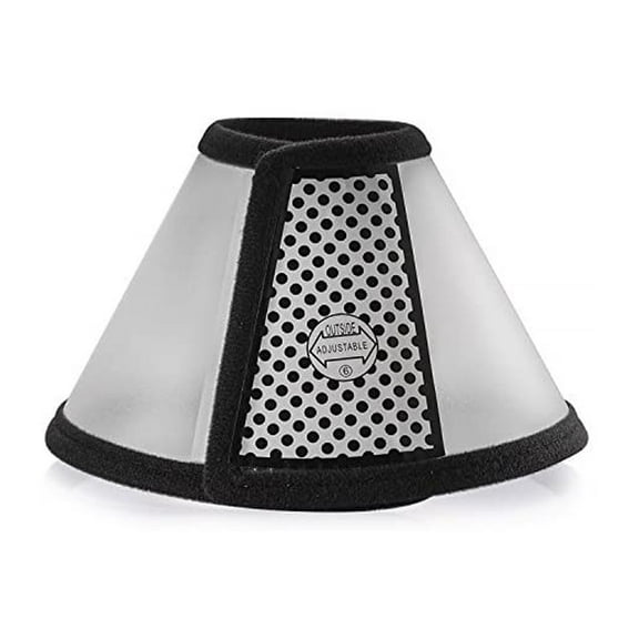 Adjustable Recovery Pet Cone E-Collar for Cats Puppy Rabbit, Plastic Elizabeth Protective Collar Wound Healing Practical Neck Cover