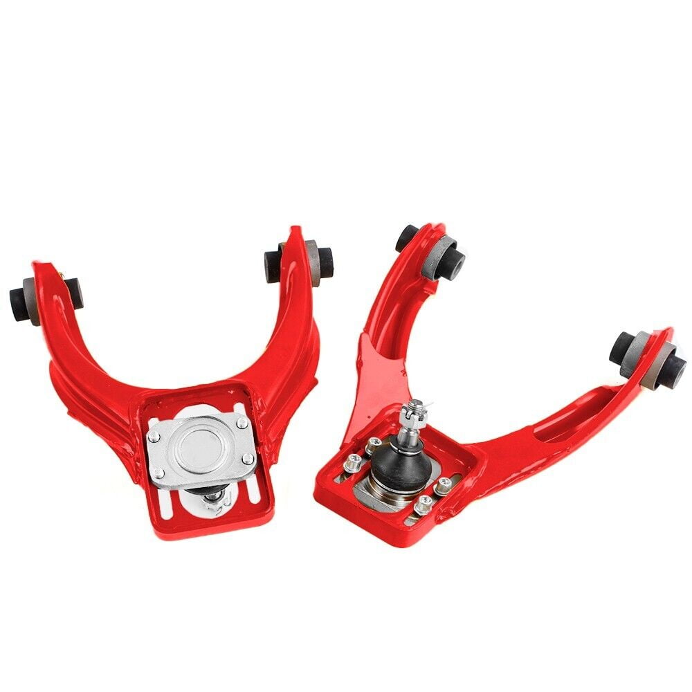 Adjustable Red Front Upper Control Arms Camber Kit for 19962000 Honda Civic EK