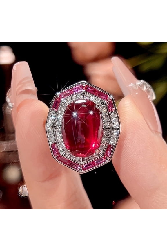 Bypass Red, Zirconia Ring, Copper, 1