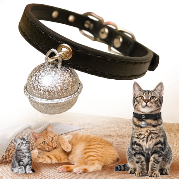 Adjustable Reflective Breakaway Cat Collars with Bell & Name Tag, Safety Buckle Pet Collar for Girl & Male Cats, 12 Colors Available