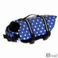 thumbnail image 1 of Adjustable Reflective Dog Life Vest, Summer Pet Swim Aid Safety Jacket For Small Dogs Like Chihuahua, Yorkie, Pug, French Bulldog,L- 10-15kg,Blue Dot,Animal, 1 of 7