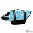 thumbnail image 1 of Adjustable Reflective Dog Life Vest, Summer Pet Swim Aid Safety Jacket For Small Dogs Like Chihuahua, Yorkie, Pug, French Bulldog,XXS- 0.6-1.5kg,Blue Flower,Animal, 1 of 7