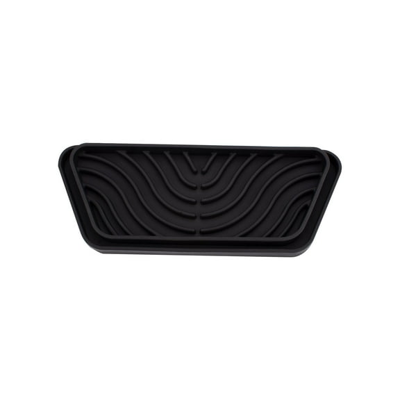 Adjustable Refrigerator Drip Tray Catcher for Ice and Water Dispenser Spills, Non-Slip Splash Guard Pad