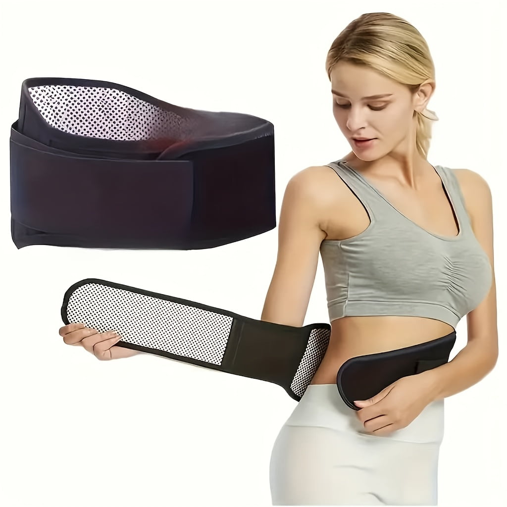 Adjustable Relaxing Lumbar Support Belt - Comfortable Back Brace with ...