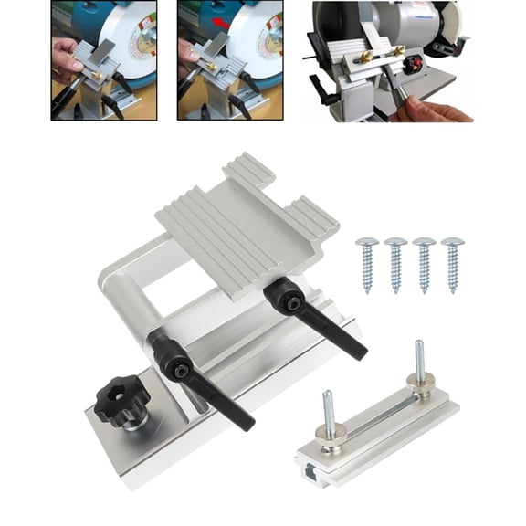 Adjustable Replacement Tool Rest Sharpening Jig Bench Grinders and Sanders