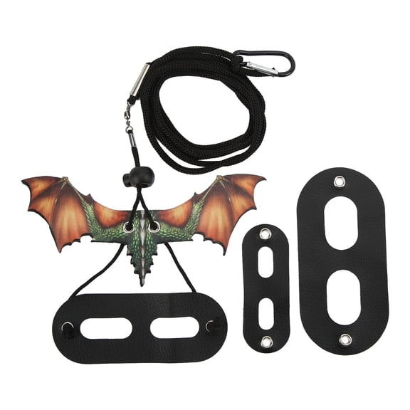 Adjustable Reptile Leash With Leather Case, Comfortable, Durable For Bearded Dragons  Lizards