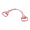thumbnail image 1 of Adjustable Resistance Bands with Handles for Arm and Back Strength Training Set of 6 Elastic Stretch Bands for Fitness and Yoga, 1 of 7