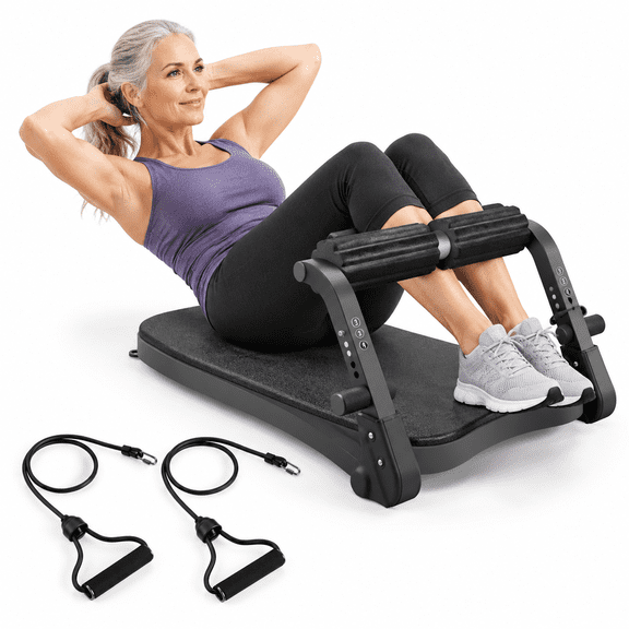 Adjustable Resistance Core Ab Trainer for Home Fitness Workouts