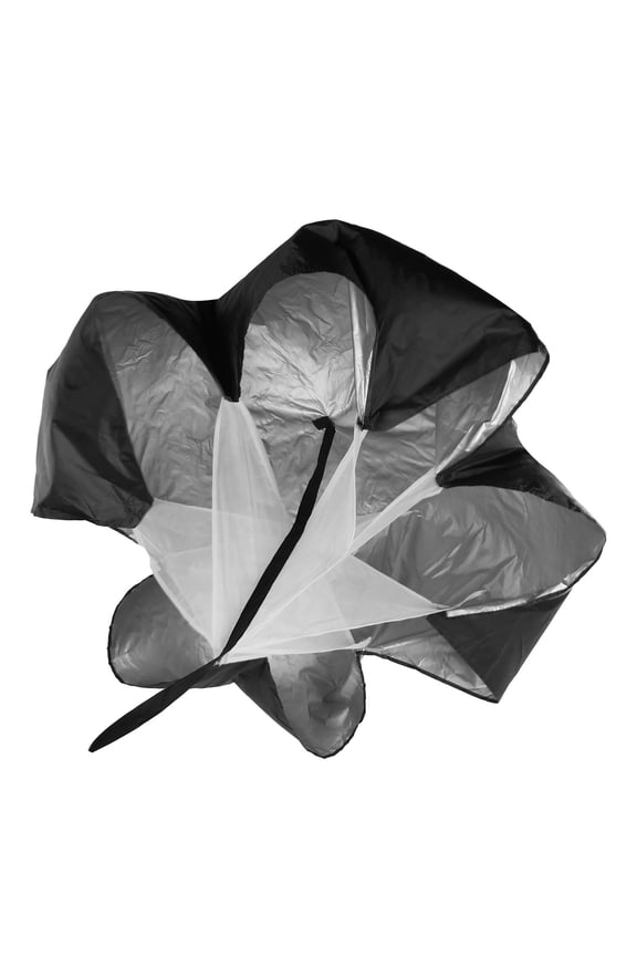 Adjustable Resistance Training Parachute Umbrella for Football Sprint Speed & Strength - 5-15kg Drag Chute with Waist Band & Storage Bag