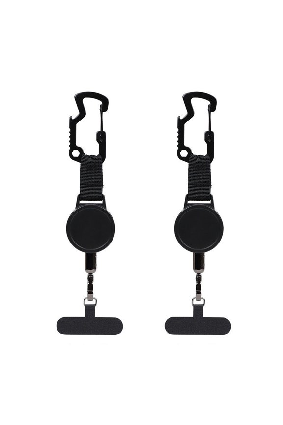 Adjustable Retractable Phone Holder Keychain Ensures Comfortable Fit Prevents Slipping for Various Phone Size in Daily