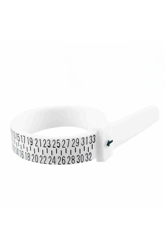Adjustable Ring Sizing Gauge, Multi Standard Finger Circumference Measuring Tool
