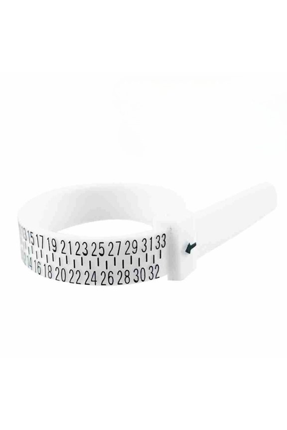 Adjustable Ring Sizing Gauge, Multi Standard Finger Circumference Measuring Tool