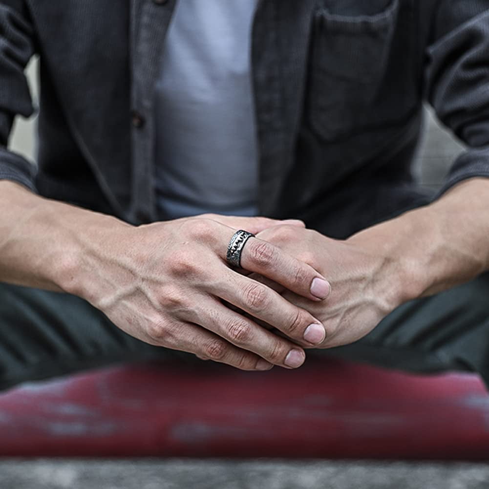 Adjustable Rings for Men, Opening Ring for Men, Stackable Rings ...