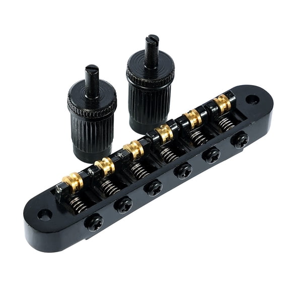 Adjustable Roller Saddle Tune-O-Matic Guitar Bridge for Epi LP Electric Guitars