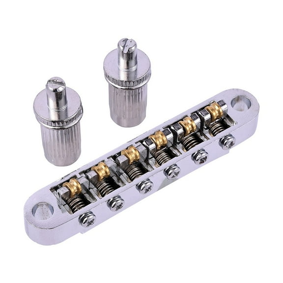 Adjustable Roller Saddle Tune-O-Matic Guitar Bridge for Epi LP Electric Guitars
