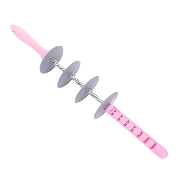 Adjustable Rolling Pin & Bread Slicer Guide, 2-in-1 Dough Rolling Stick with Thickness Guide and Bread Slicing Mold, Baking Tool for Perfect Pastry & Uniform Slices