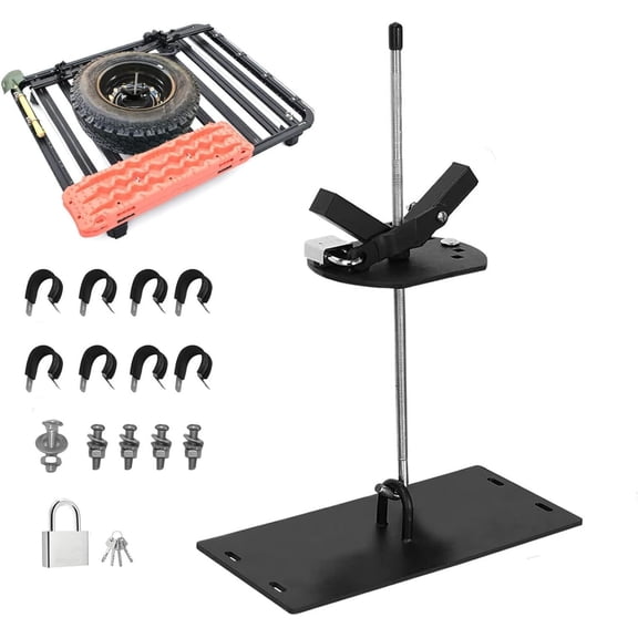 Adjustable Roof Rack Spare Tire Carrier