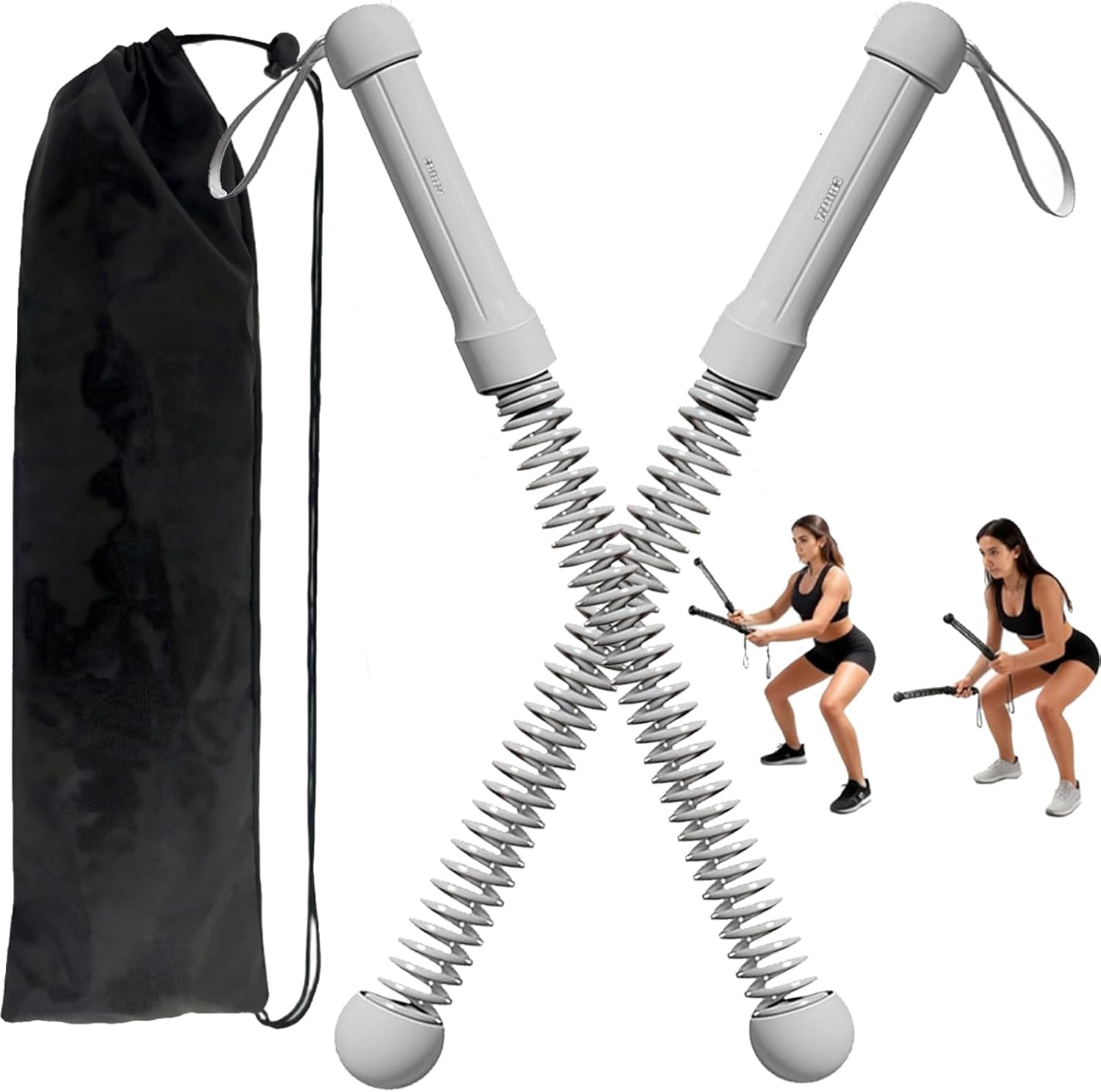 Lifting Rops Adjustable Ropeless Battle Ropes for Home Gym, 16.9/17.3/18.1 in ...
