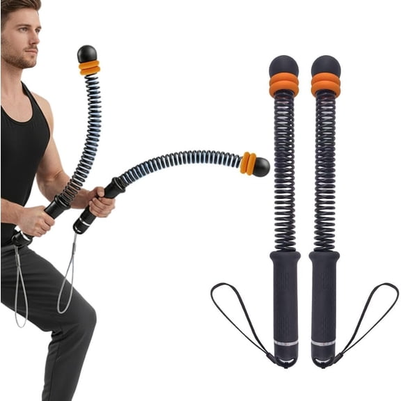 Adjustable Ropeless Battle Ropes for Quiet Home Gym, Cordless Training Rope, Portable Exercise Equipment for HIIT,Strength,Fitness Equipment for Men & Women