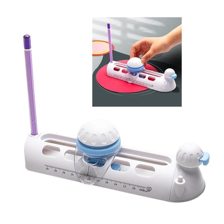 Adjustable Rotary Circle Cutter ,3-12 Circular Paper Cutter ,Paper for Cards Making Crafts Cardboard Accessories