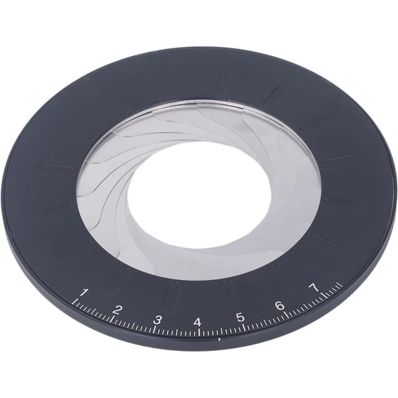 Adjustable Rotatable Circle Drawing Template Ruler with Carving Knife for Precision Craft Cutting, Woodworking and Art Design, Industrial-Grade Round Stencil Tool