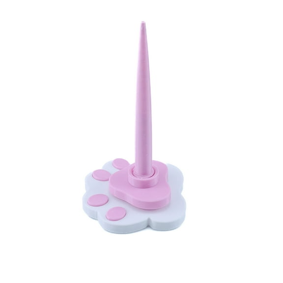 Adjustable Rotating Yarn Holder with Anti-Slip Base, Desktop Spool for Knitting Crochet Craft Projects