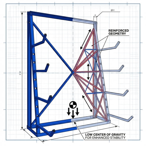 Adjustable Rustproof Lumber Storage Rack, 2400LBS Capacity 4-Tier Freestanding Heavy Duty Alloy Steel Pipe Organizer for Indoor & Outdoor