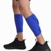 Adjustable SBR Calf Support Brace for Men & Women, Footless Lower Leg Compression Wrap for Shin Splints, Calf Strain, Muscle Soreness, Injury Recovery & Long Standing