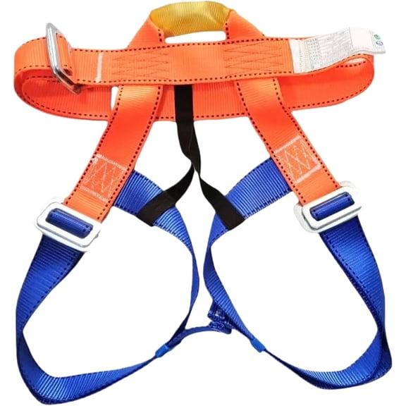Adjustable Safety Belt Harness for Men, Half Body Equipment for Outdoors, Comfortable Breathable Easy to Carry