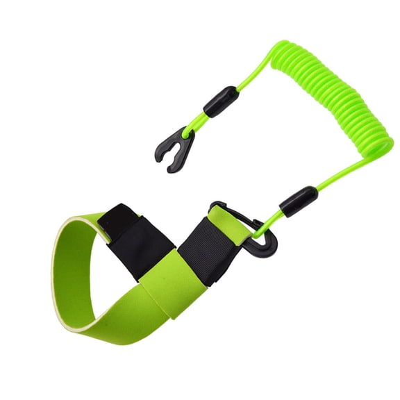 Adjustable Safety Lanyard Kills Stop Switches Safety Tethers Cord Lanyard for Watercrafts Use