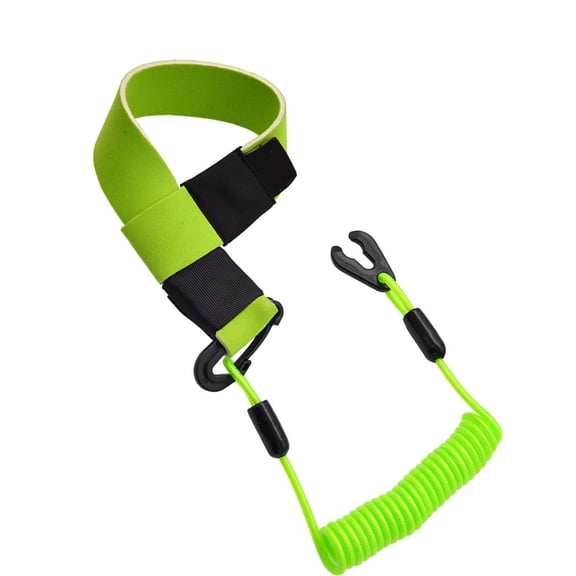 Adjustable Safety Lanyard Kills Stop Switches Safety Tethers Cord Lanyard for Watercrafts Use