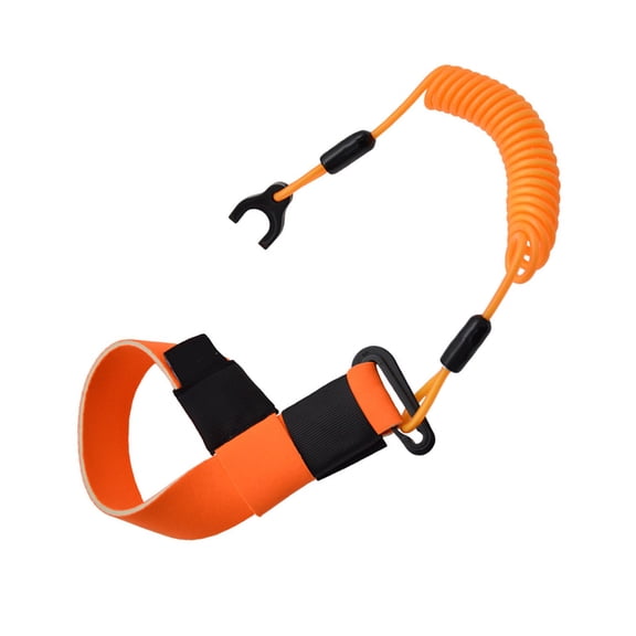 Adjustable Safety Lanyard Kills Stop Switches Safety Tethers Cord Lanyard for Watercrafts Use