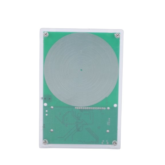 Adjustable Schumann Resonance Wave Generator Pure Sine Wave Function Generator for Relaxation 0.01Hz to 30000Hz USB Powered Healing Frequency Device Green with Silver Panel Case 15.5x10.5x2.8 cm