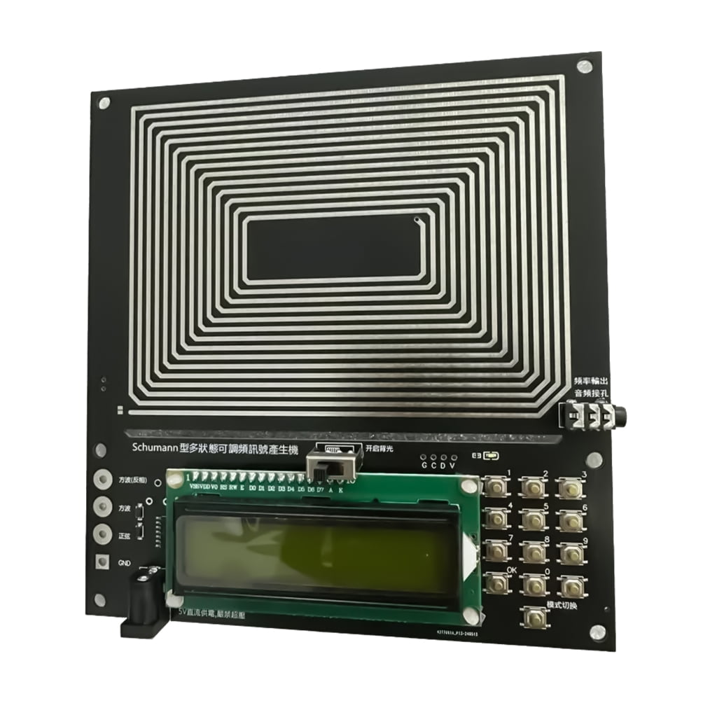 Adjustable Schumann Waves Signal Generator Board With Double Output Adjustable schumann waves signal generator board with double output