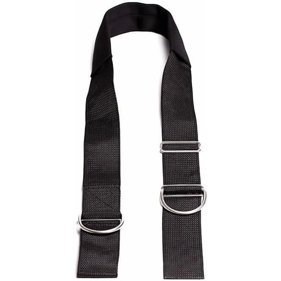 Adjustable Scuba Diving Crotch Strap Harness for Backplate System, Stainless Steel D-Ring & Nylon Webbing, Secure Trim Buoyancy Control Gear, 1/1.5/2 Inch Width Options(1.5inch)