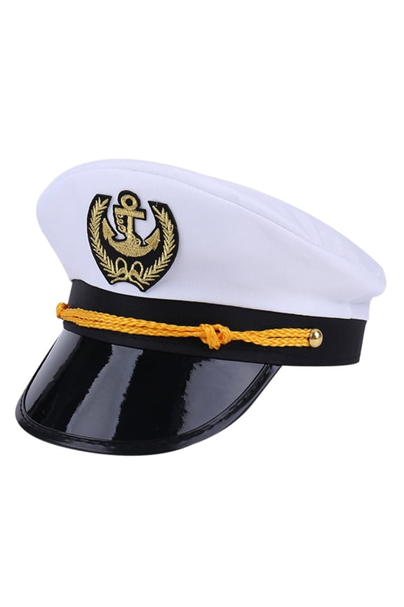 Adjustable Sea Captain Hat Sailors Hat Unisex Maritime Hat Stylish Seafaring Hat