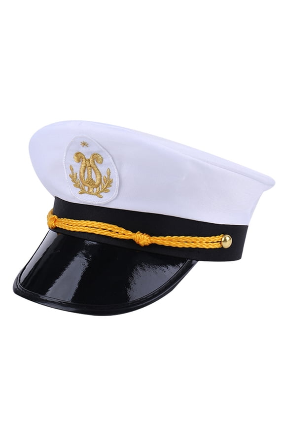 Adjustable Sea Captain Hat Sailors Hat Unisex Maritime Hat Stylish Seafaring Hat