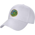 Adjustable Seal of Santa Cruz County, California Baseball Cap Women Men