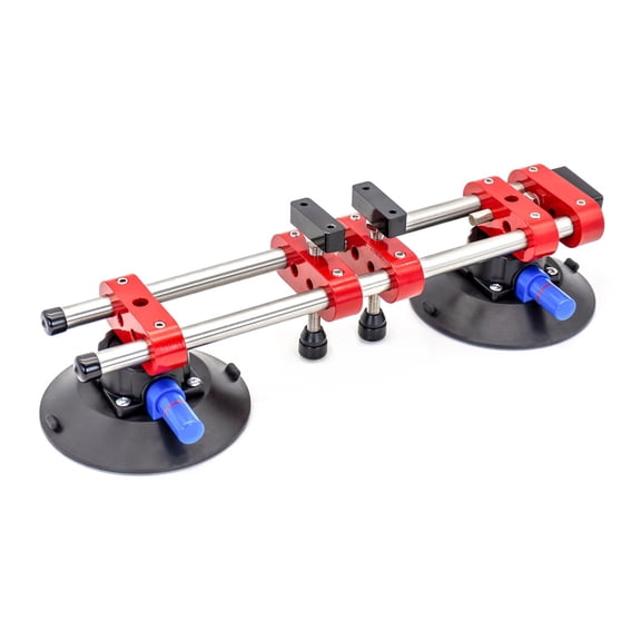 Adjustable Seamless Stone Seam Setter 6 Inch Vacuum Suction Cup Setter For Seam Joining & Leveling/Professional Countertop Installation For Tile Joint Leveling Hand Tool ,Strong suction