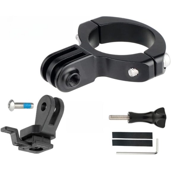 Adjustable Seatpost Mount And Adapter For Magicshine RN120 And SEEMEE Series Bike Taillights With Compatibility For Trek Flare RT And Action Camera Interface(B kit)