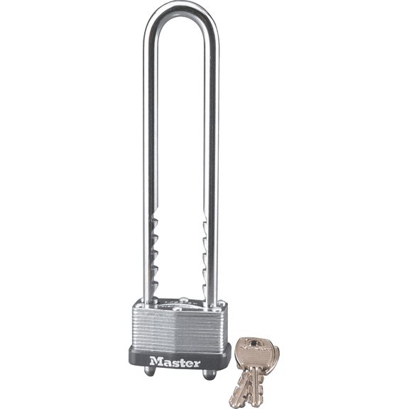 Adjustable Shackle Warded Keyed Padlock - Single Pack Residential Use, Standard Application