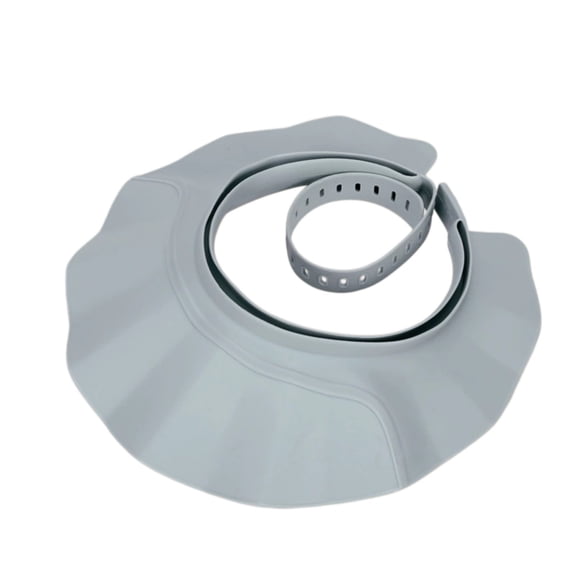 Adjustable Shampoo Shower Visor 9.4" Soft TPE Bath Shield for Eye & Ear Protection During Hair Washing Comfortable for Home & Salon Use